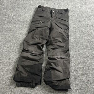 Patagonia Ski Pants Kids 7-8 Black Insulated Snow Snowboard Winter Youth